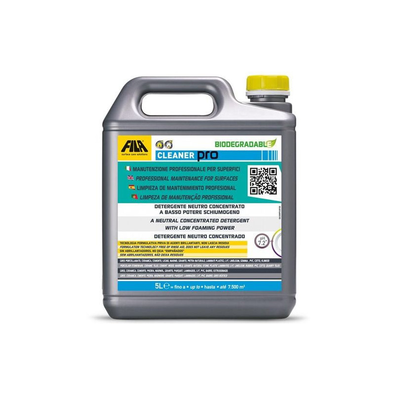 FILA CLEANER PRO 5L - PROCAR GAMMA