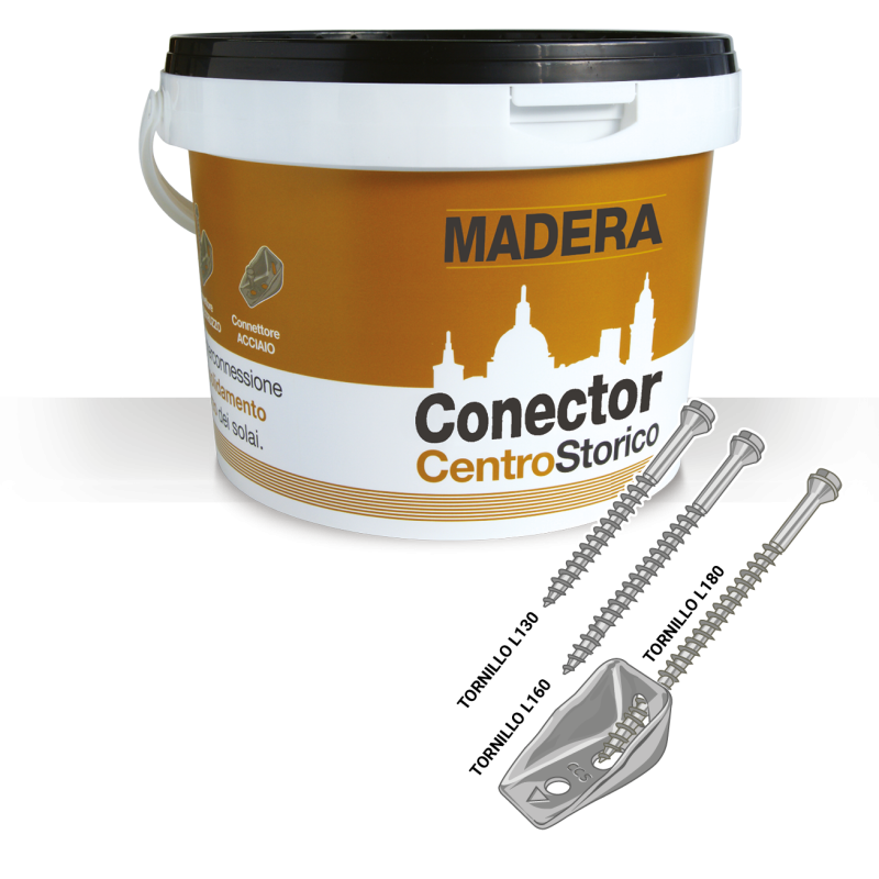 CONECTOR MADERA CENTROSTORICO LATERLITE (100 UDS)