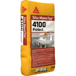 SIKA MONOTOP 4100 PROTECT R4 GRIS 25 KG 4-60 MM